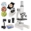 200x|5000x Optical Microscopes|White