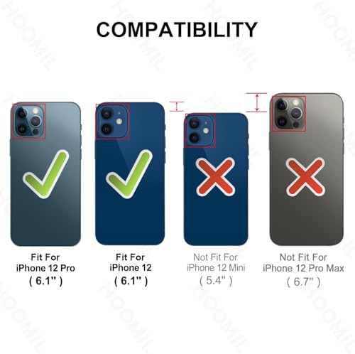 Coque iPhone 12 / 12 Pro silicone gris HOOMIL protection anti-choc - 2