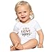 Produktbild wuayi Baby Body, Vatertag Kurzarm Jumpsuits Bodysuit Romper Outfits Kostüm Baby Junge Kleidung Baby Mädchen Kleidung 0-24 Monate