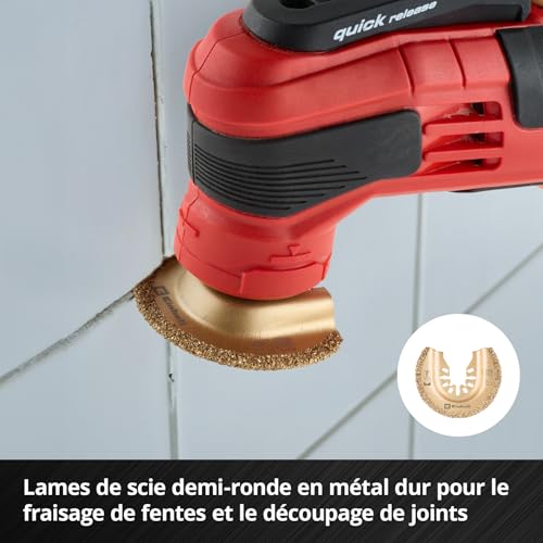 Einhell XXL-CASE 70 pièces jeu d’accessoires multifonctions