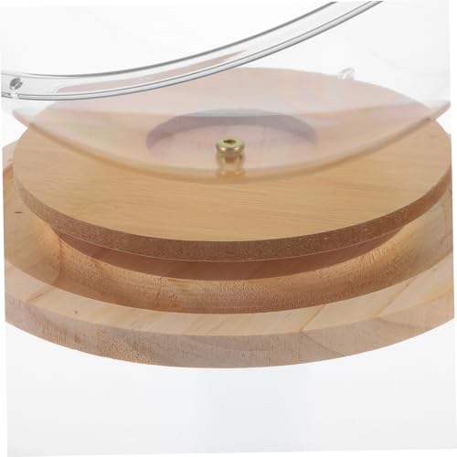 Lit transparent pour chat pour observer ses coussinets avec support compact - 4