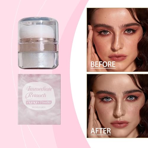 Shimmer Powder for Face, Body Glitter Highlighter, 3g Glow Dust, Glowing Skin, Brightening Fairy Shine, Perfect for Contouring and Radiant Makeup for Women, – Image 4