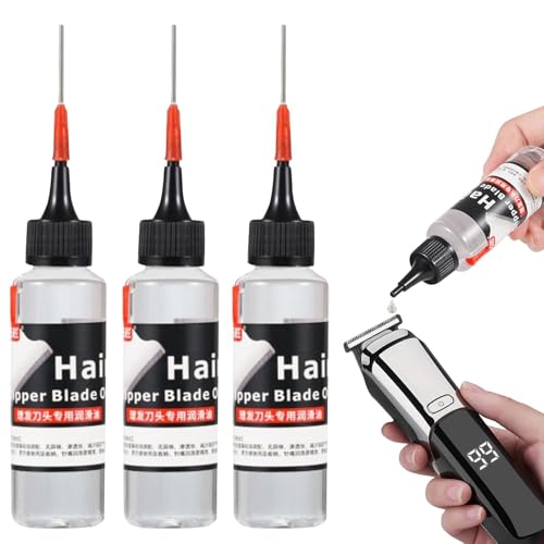 1/3/5/10 Pièces Huile De Rasage Pour Tondeuses À Cheveux - 60 Ml Huile Pour Tondeuse À Cheveux Huile Pour Tondeuses Et Tondeuses À Cheveux | Huile De Coupe Inodore...