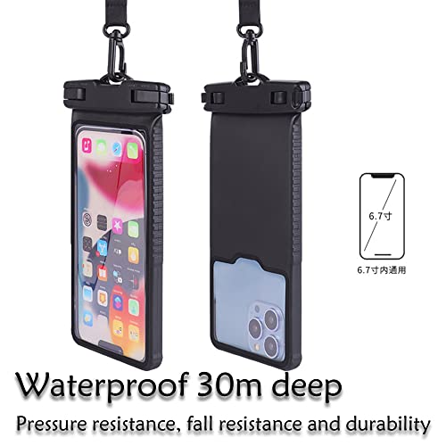 Waterproof Cell Phone Pouch Waterproof Cell Phone Pouch Floating Floating Waterproof Phone Holder Pouch [Up To 6.7"] Waterproof Phone Case Bag Fit For Iphone Series Galaxy S22 For Vacation Swimming #TOP1