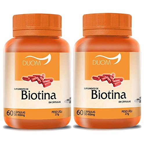 Kit 2 Und Biotina 60cps 450mg
