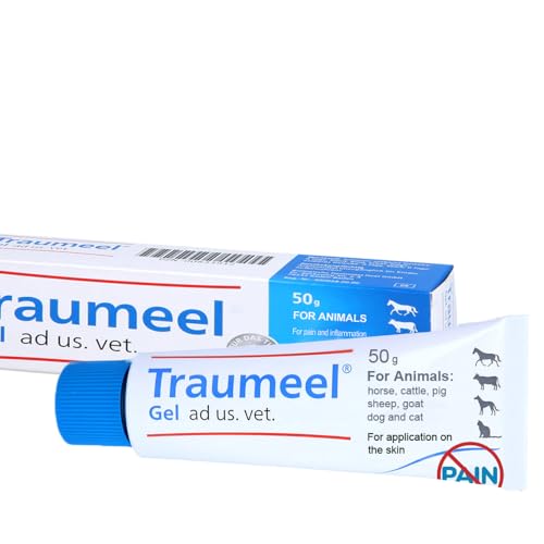 Traumeel 50g Homeopathic Topical Cream for Animals: Cats, Dogs, Horses - Veterinary Formula
