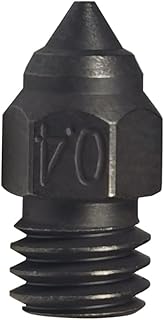 High Temperature Hardened Steel CR6 SE MK Nozzle 0.4mm Compatible with Creality Ender 3 S1 Sprite Extruder Pro /Ender3 V2 / Pro/Neo Series, CR-6 MAX Ender 5 Plus CR10 / Neptune 3 Pro 3D Printer