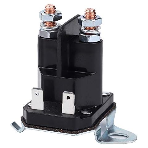 ATVATP 582042801 582042802 Starter Solenoid Replacement for AYP Craftsman Poulan 532192507 192507 Trombetta 862-1241-211-12 Brass Plunger Cover