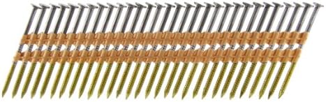 B&C Eagle A238X113R/22 Round Head 2-3/8-Inch x .113 x 22 Degree Bright Ring Shank Plastic Collated Framing Nails (500 per box)