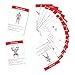 Portable Exercise Deck, 36 Fitness Cards Set, 3.5 Inches Training Guide with Illustrated Workouts, Workout Accessory for Home Gym, Exercise Tool with Design, Fitness Gear for Beginners Advanced