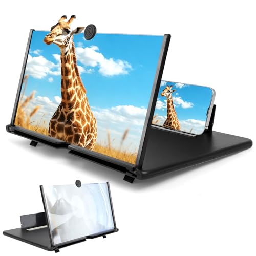 16 Pollici Lente Ingrandimento Smartphone, 3D HD Lente Ingrandimento per