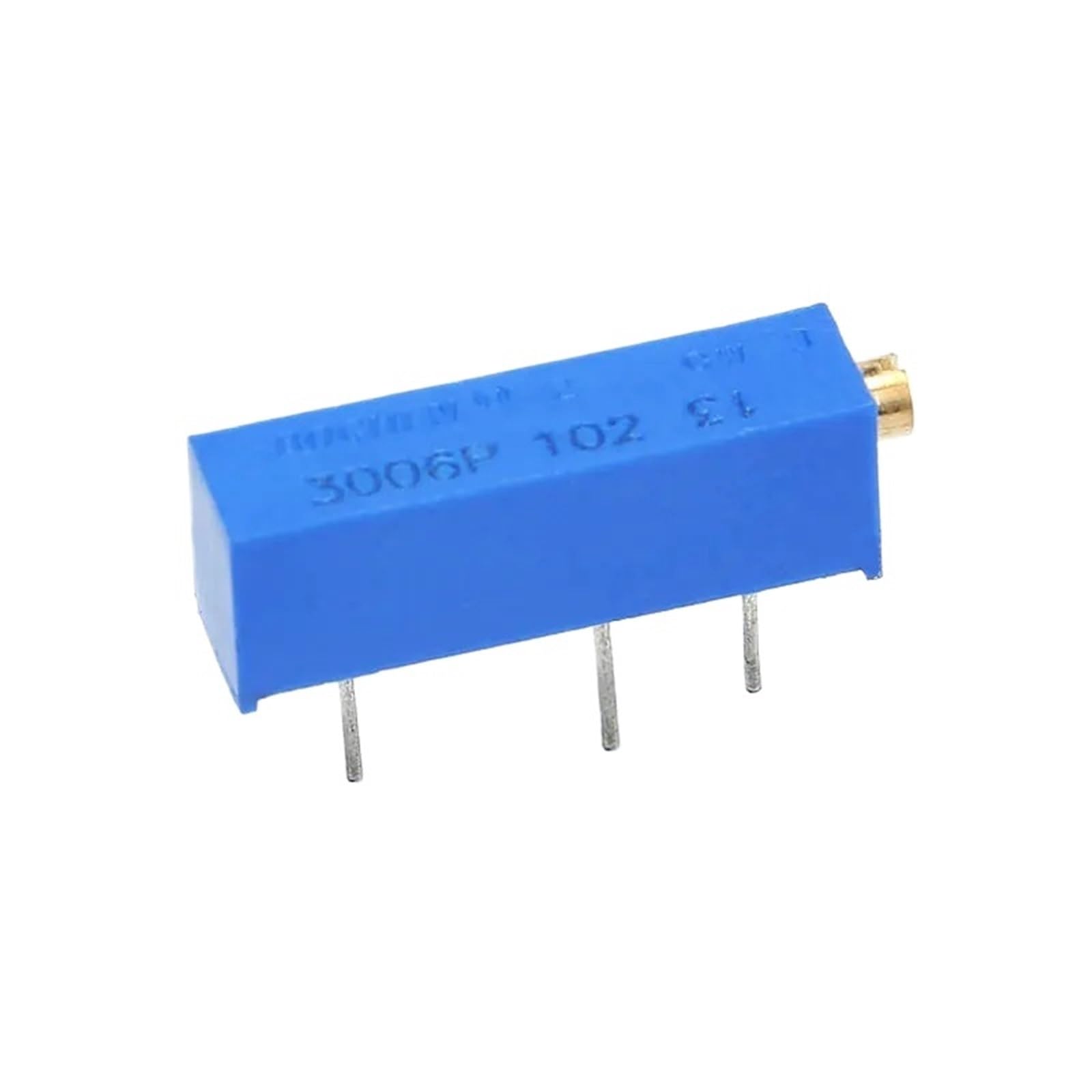 2-20pcs 3006P Multi-turn Adjustable Trimpot Trimmer Potentiometer 1K 2K 10K 20K 50K 100K ohm 102 202 103 203 503 104(10pcs,102 1K Ohm)