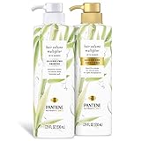 Pantene Nutrient Blends Hair Volume Multiplier with Bamboo, Dual Pack (17.9 fl. oz., ea.)