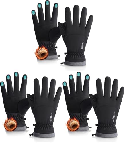 Image of rivmount Winter Waterproof Ski Snow Warm Gloves for Women Men, Windproof Cold Weather Thermal with Touchscreen Fingers, for Running Driving Cycling Hiking Biking Outdoor Sports Daily Work