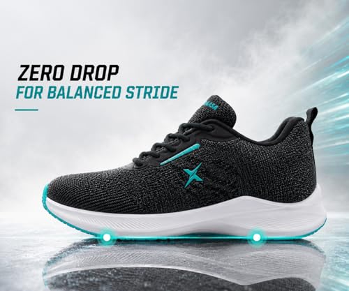 Image of Kraasa Men's Running Shoes | Breathable Mesh Upper | Lightweight Phylon Sole | Cushioned EVA Insole | Comfortable Sports & Casual Sneakers for Gym, Walking & Daily Use