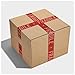Fragile Packing Tape, Please Be Gentle, Red Pink Cute Designer Packaging and Shipping Tape for Small Business - Printed Tape for Moving, 1.88