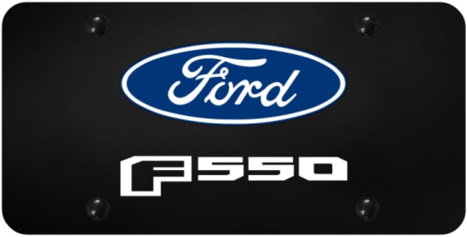 Au-TOMOTIVE GOLD, INC. Officially Licensed UV Printed Stainless Steel License Plate for Ford F-550
