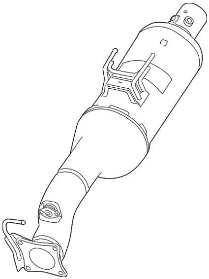 Mopar 68292412AA Exhaust Pipe And Converter