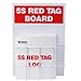 Brady 122053, 5S Red Tag Log Kit (1 Kit)