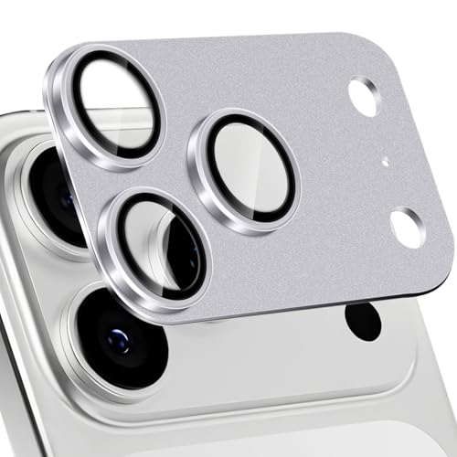 #rémunéré #Amazon<br>Caméra Arrière Protecteur Compatible avec iPhone 17 Pro 5G 9H Verre Trempé D’objectif Protecteur D'écran Alliage Aluminium HD Protection Caméra pour iPhone 17 Pro 5G Gris
