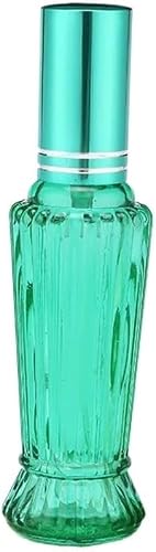 EDvkrgqx Portable Perfum Spray Bottle, Mini Perfume Travel Bottles 15ml Multicolor Glass Refillable Atomizer(Grün)