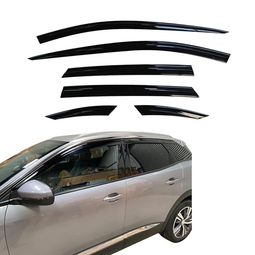 Déflecteurs d'air pour voyager en Peugeot 3008 sans buée ni vent