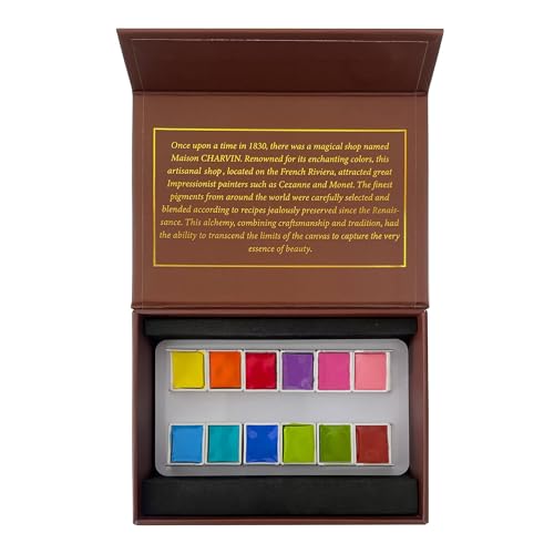 Charvin Extra-Fine Watercolor Pan Set