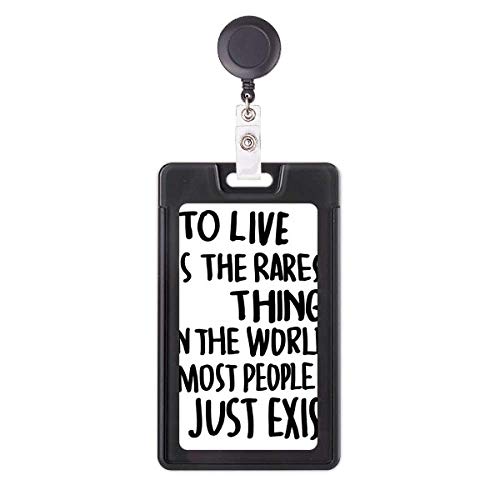 Étui rétractable Most People Just Exist : affirmez votre philosophie au quotidien avec style