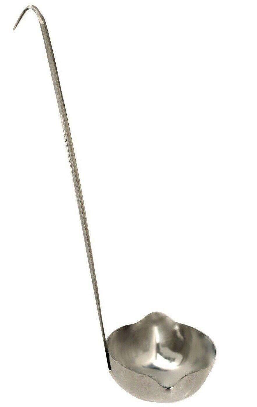 Louche À Conserves en Acier Inoxydable De 200 ML avec Manche De 28 Cm