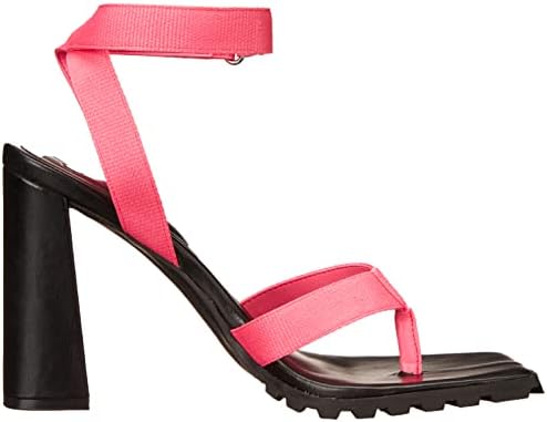 Jessica Simpson Kielne Women's Mixed Media Block Heel Sandals Pink Size 9 | Image 5