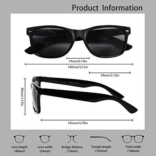 4 Pack Bifocal Reading Glasses Grey Lens Spring Hinge Outdoor Sunglasses Fashion Bifocal Sun Readers For Men Women #TOP1