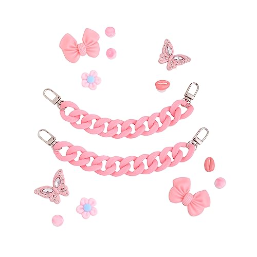 Melbees by Yellow Chimes Shoe Chains for Kids Girls Teens | Shoe Décor Accessories Butterfly Shaped Yellow DIY Shoe Decoration Charms| Shoe Chains for Unisex | Shoe Chain Charms for Croc/Clogs