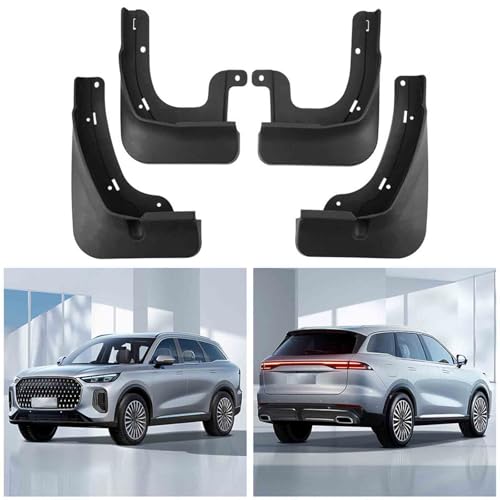 Salpicaduras de vehículos Chery Tiggo 8L 2024: protección resistente a impactos para coche 4