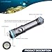 LetonPower Tynny-13FD 2200 Lumen Dive Light for Underwater Photography Fill Light, 100M Waterproof Compact Underwater Video Light, 110-Degree Wide Beam with Type-C Charging Scuba Diving Video Light