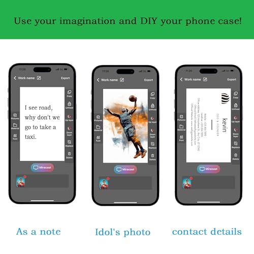 Coque e-Ink personnalisable noire iPhone 14 Pro Max pour changer de style - 7
