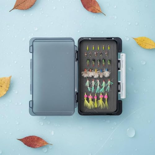 Mouche de Pêche Haute Résistance Kit Solide Leurre Mouche Sèche - 6