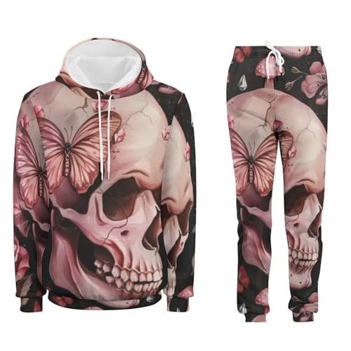 Survêtement squelette champignon pour homme ensemble de jogging décontracté