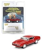 1:64 Diecast Model Car Compatible with Ford Mustang Mach 1 James Bond 007 ”Diamonds are Forever” English Packaging Limited Edition by Mini GT MGT00905E