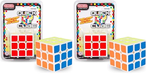Duncan 3084 3902QC Quick Cube, 3 x 3 Puzzle (Pack of 2)
