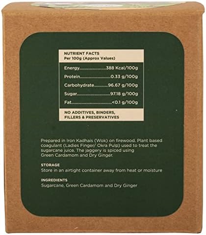 Two Brothers Organic Farms | Spiced Jaggery |1kg