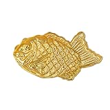 【JUNGOLD】純金製 ミニ鯛焼き 24金1g 開運 お守り 24K genuine gold charm