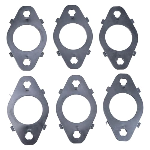 Image of 6X Manifold Gasket Set 3946275 5266422 Compatible with Cummins 5.9L 6.7L ISB 24V Engines Dodge Ram 2500 3500 4500 5500