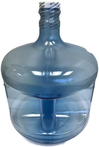AquaNation Reusable BPA-Free Food Grade Safe Tritan Plastic Water Bottle Jug Gallon Container Canteen - (Made in USA) (3 Gallon Stubby)