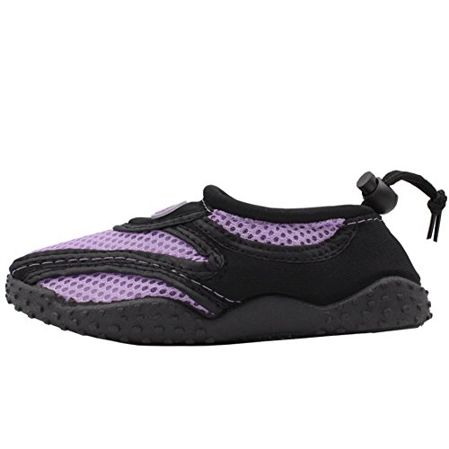 Easy USA Kids Athletic Purple Water Shoes (Toddler/Little Kid/Big Kid) 12 M US2