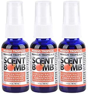 Scent Bomb Air Freshener: Mango Tropical (3 Pack)