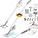 10-in-1 Steam Mop with Detachable Handheld Steamer, Multi & Up Steamer for Cleaning with 350ml Tank,10s Heat-Up, 7M Cord, 120℃ 1300W Powerful Floor Steam Mop for Hardwood Floors, Grout, Carpet