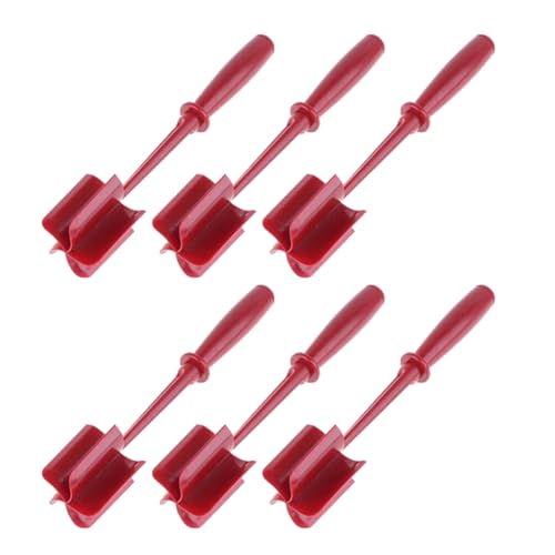 Fivetwofive Picadora de Carne para Cocina, Triturador, Resistente Al, Antiadherente, Picadora de Hamburguesas, Triturador de Patatas, Herramienta, Utensilios de Cocina, Rojo