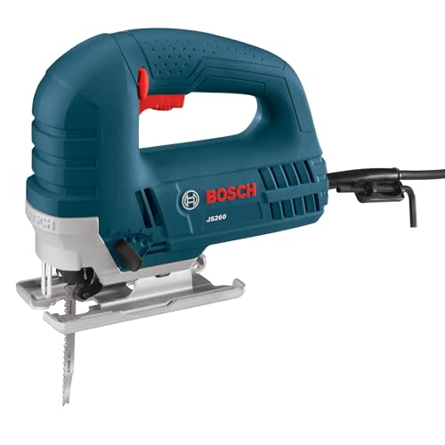 BOSCH JS260 Top-Handle Jig Saw - 6.0 Amp Motor, Variable Speed Control,…