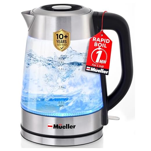 Mueller RapidBoil Electric Kettle 1.8L