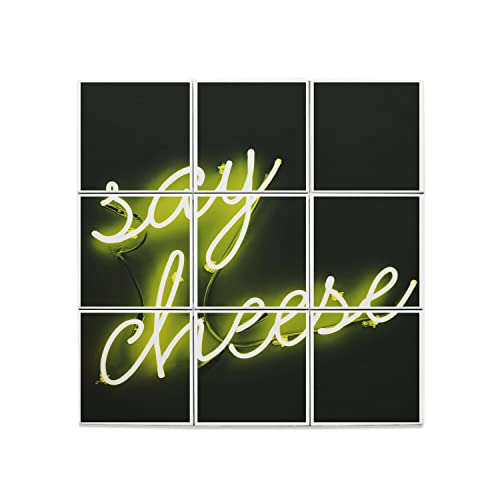 Carreaux céramique décoratifs Say Cheese pour masquer un mur abîmé avec style